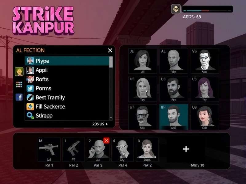 Strike Kanpur Game Interface