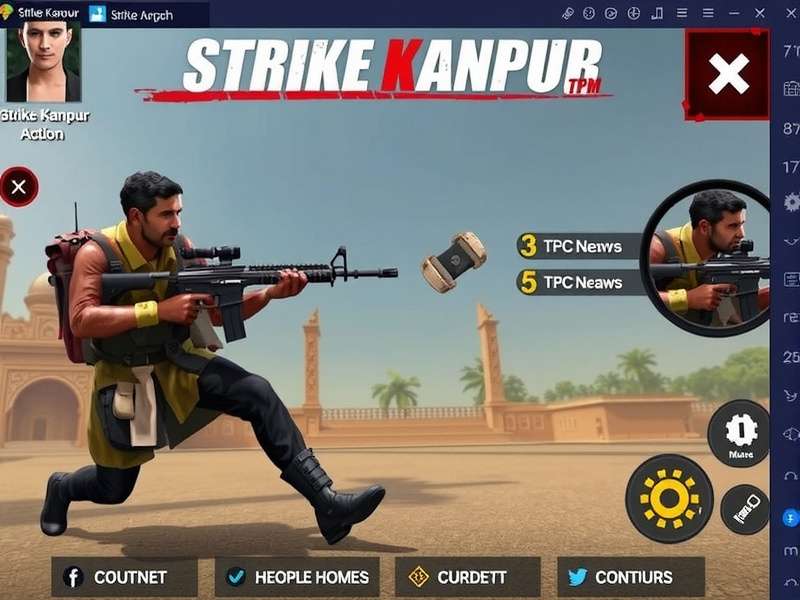 Strike Kanpur Gameplay Action