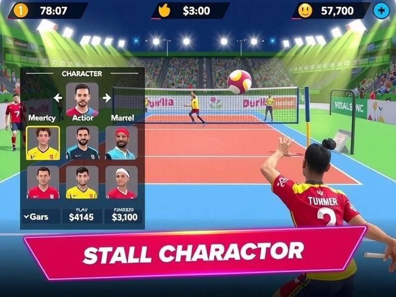 Volley Nawabs Gameplay Screenshot