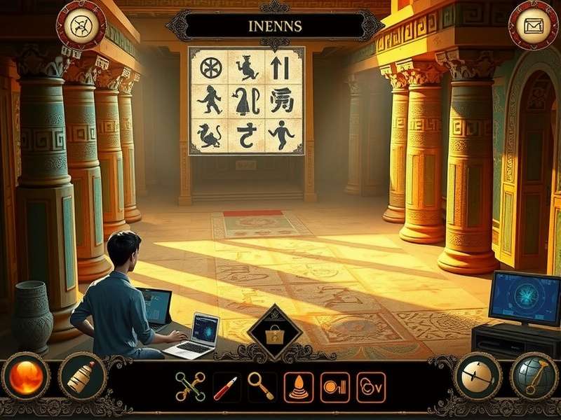 Mystic Mausoleum development team working on game design