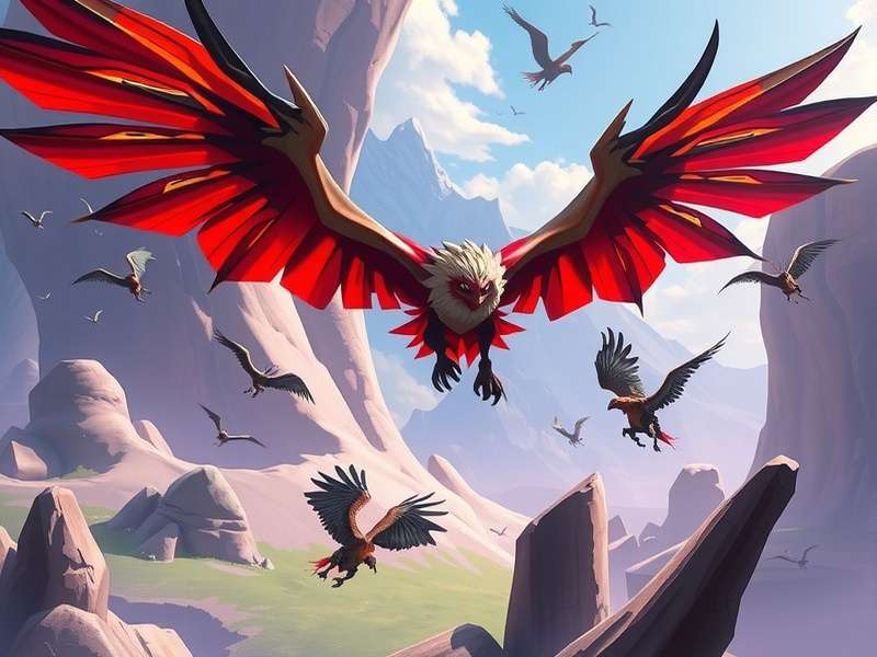 Vivid Vulture character Vir showcasing abilities and evolution