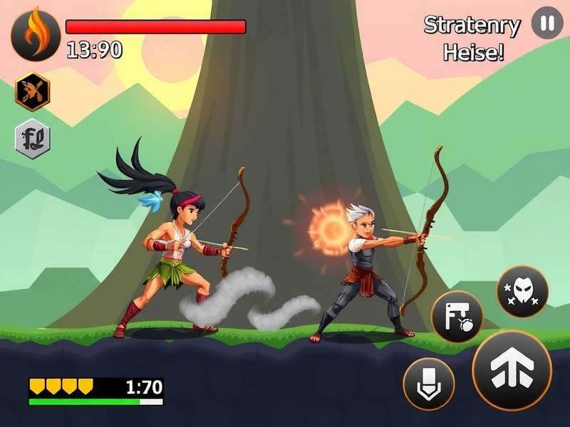 Indian Archero Mighty Duel gameplay screenshot