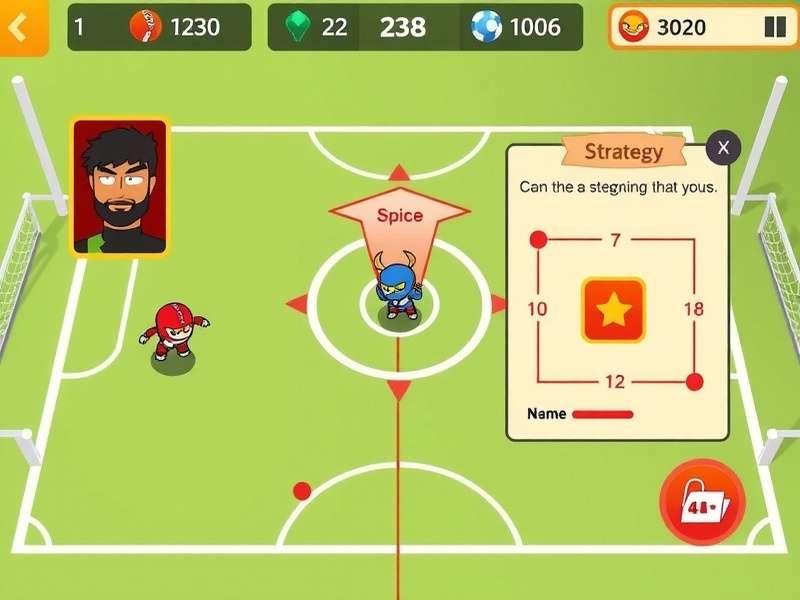 Swift Volley Crew gameplay screenshot showing character action