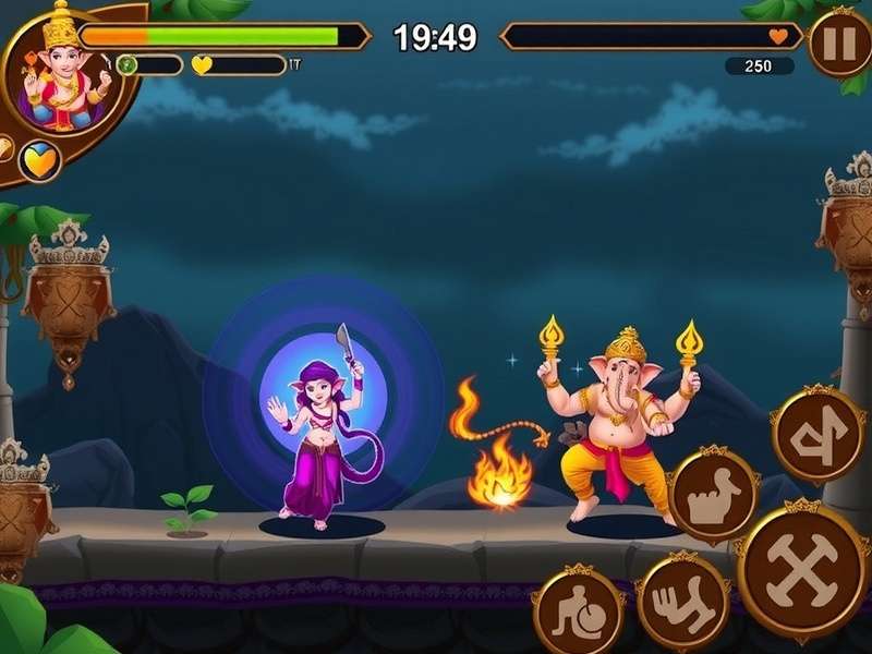 Character designs in Ganesha S Sacred Journey