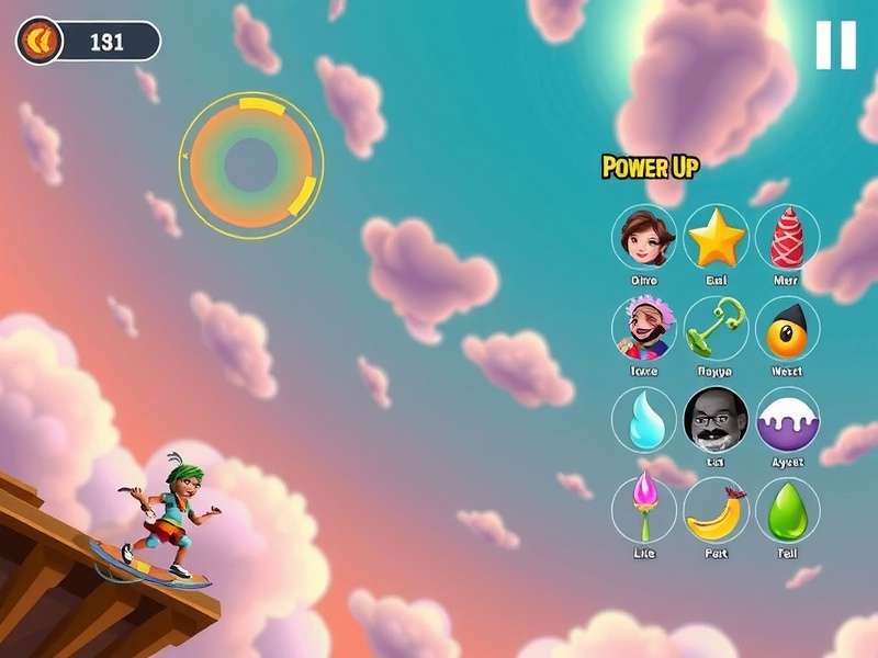 Character roster in Papri Sky Surfer showing diverse Indian representations