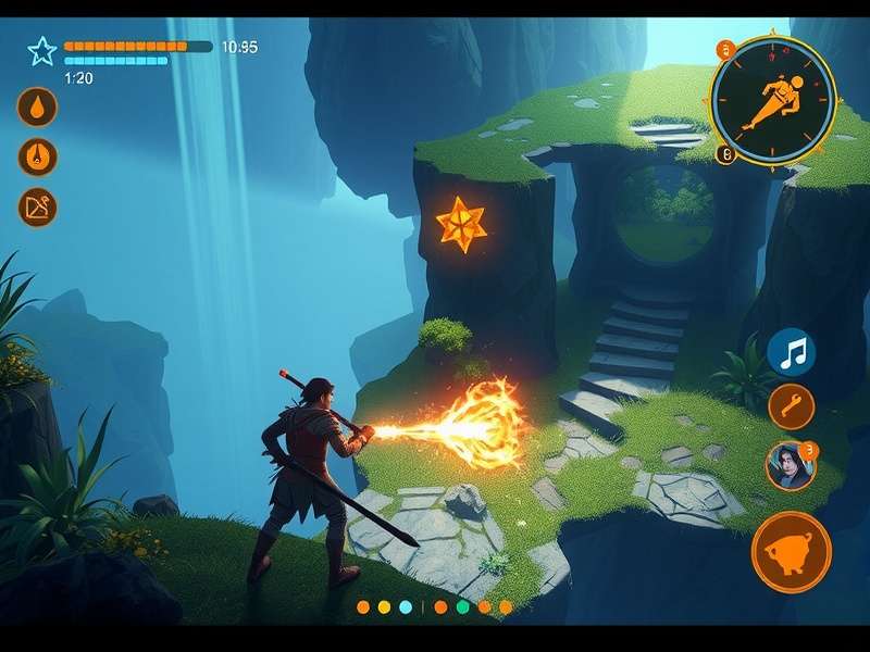 Anise Explorer S Odyssey gameplay screenshot showing protagonist in mystical environment