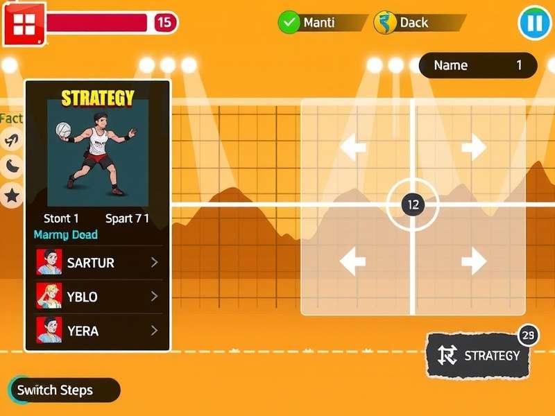 Swift Volley Crew character selection screen