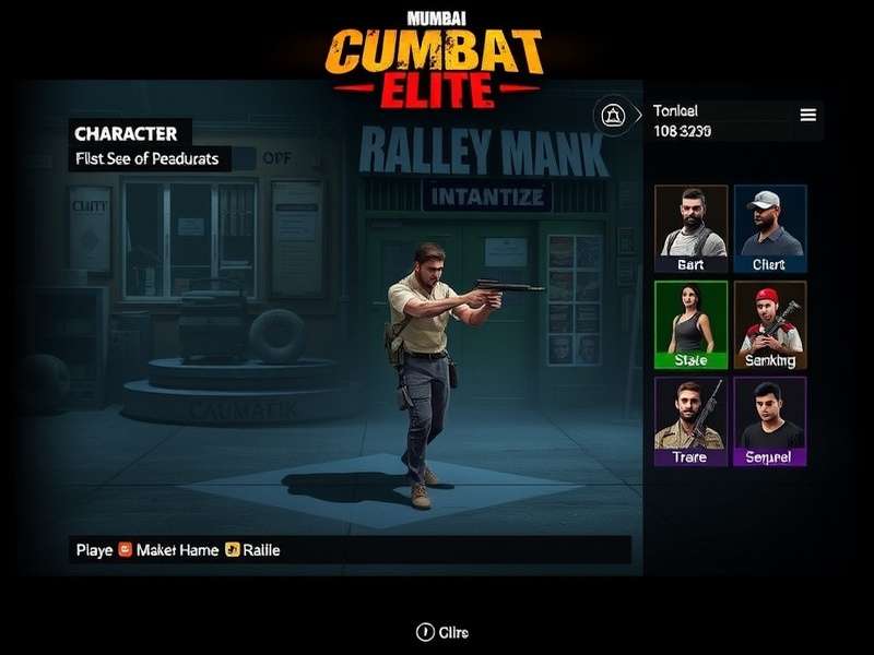 Mumbai Combat Elite gameplay screenshot showing character combat