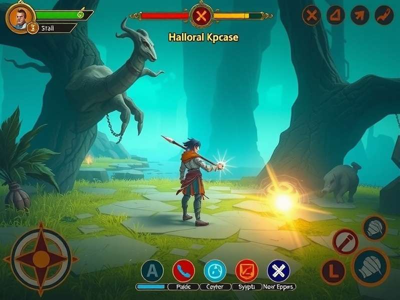 Anise Explorer S Odyssey combat scene showing character using special abilities