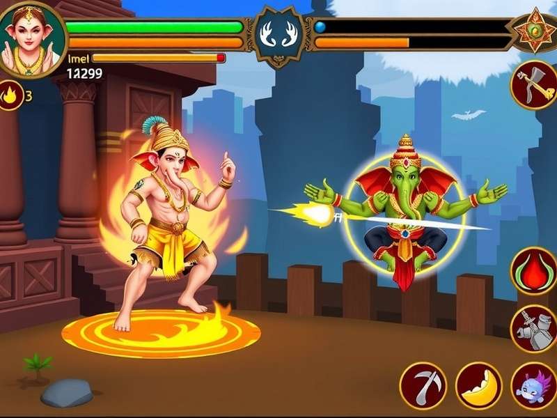 Ganesha S Sacred Journey combat mechanics