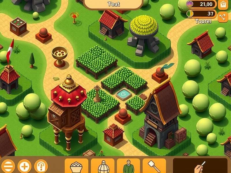 Tea Trade Tycoon Strategy Planning Interface