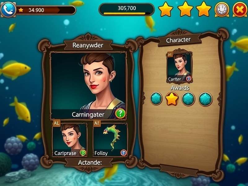 Underwater Odyssey King resource management interface