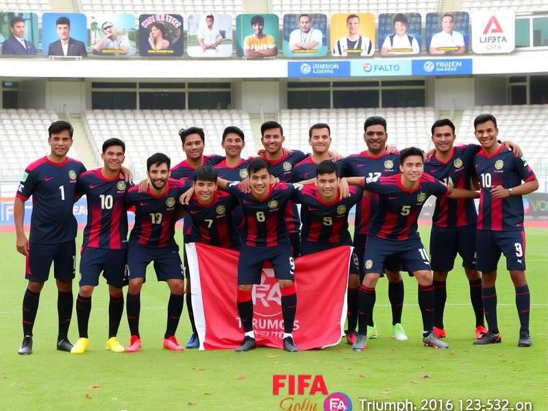 FIFA Triumph Goa Gladiators team celebration