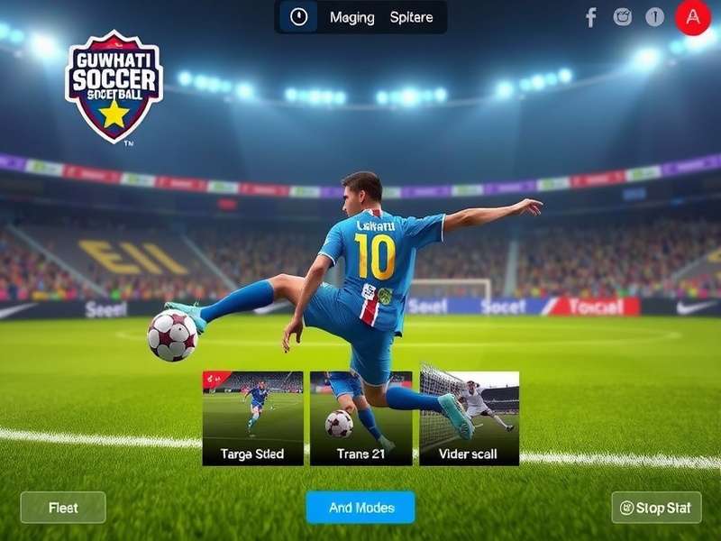 Guwahati Soccer Star multiple game modes selection screen
