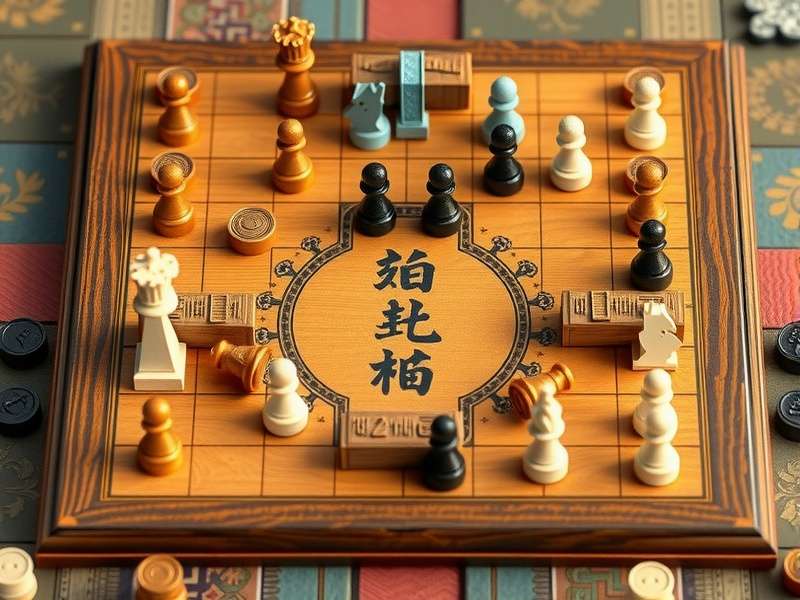 Advanced strategic position in Giants Bridge Game