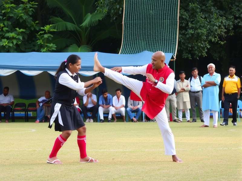 Karnataka Kick Vanguard training session
