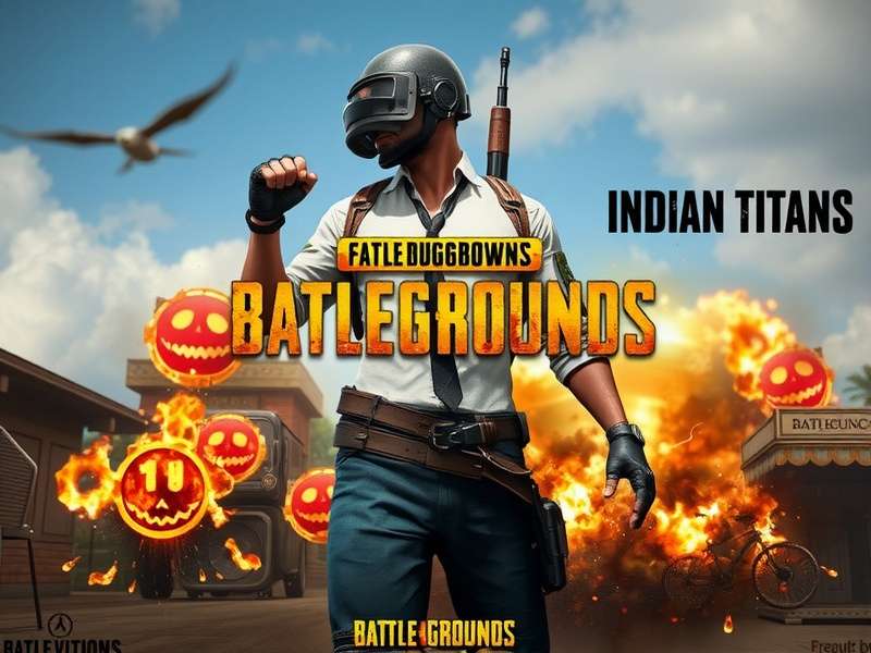 PUBG Indian Titan gameplay showcasing battle royale action