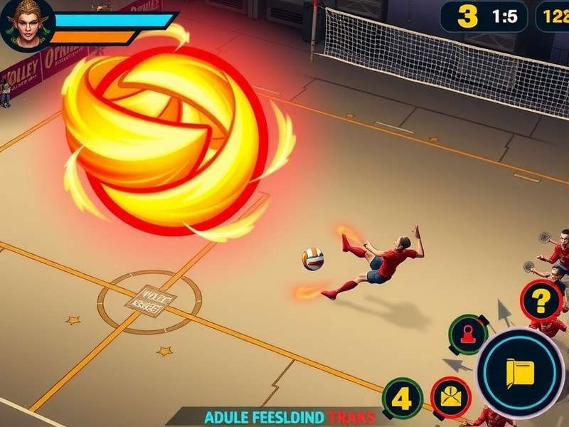 Volley Grand Siege tournament mode interface