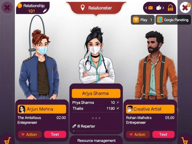 City Heartthrob Chase resource management interface
