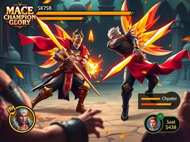 Mace Champion Glory character selection screen