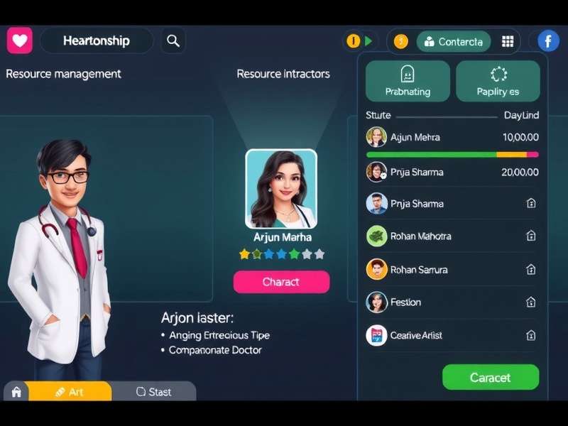Character Priya Sharma - The Compassionate Doctor