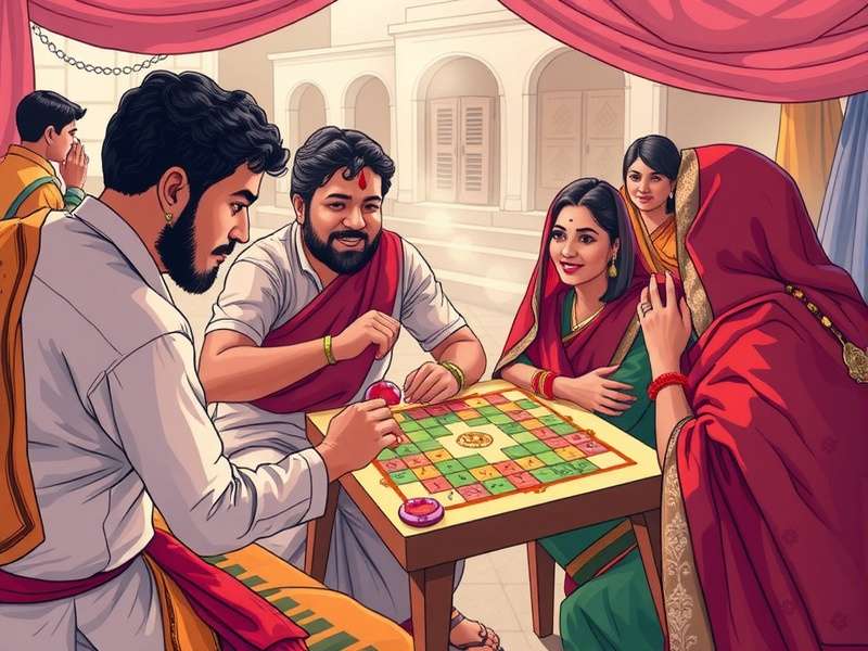 Maithili Mirth Moment being played during a traditional festival gathering