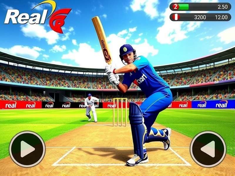 Real Cricket 24 gameplay on Windows 7