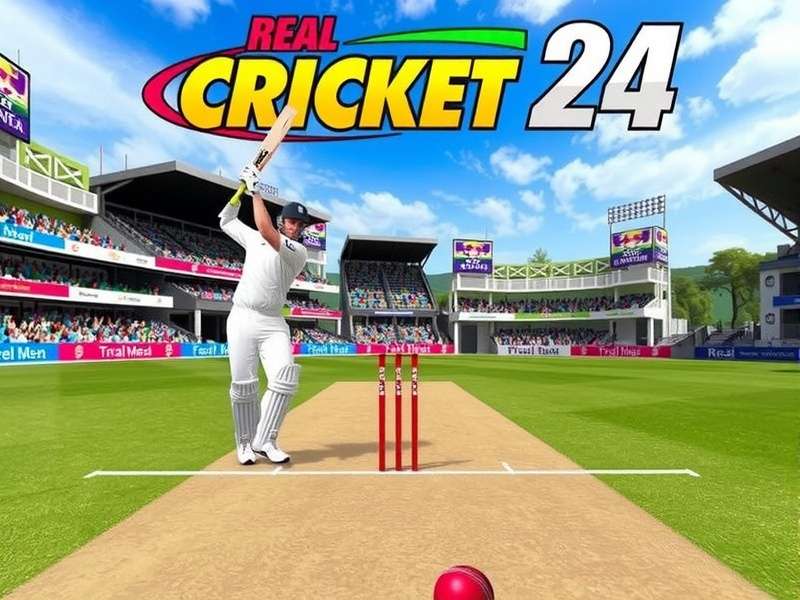 Real Cricket 24 Career Mode player stats screen on PC