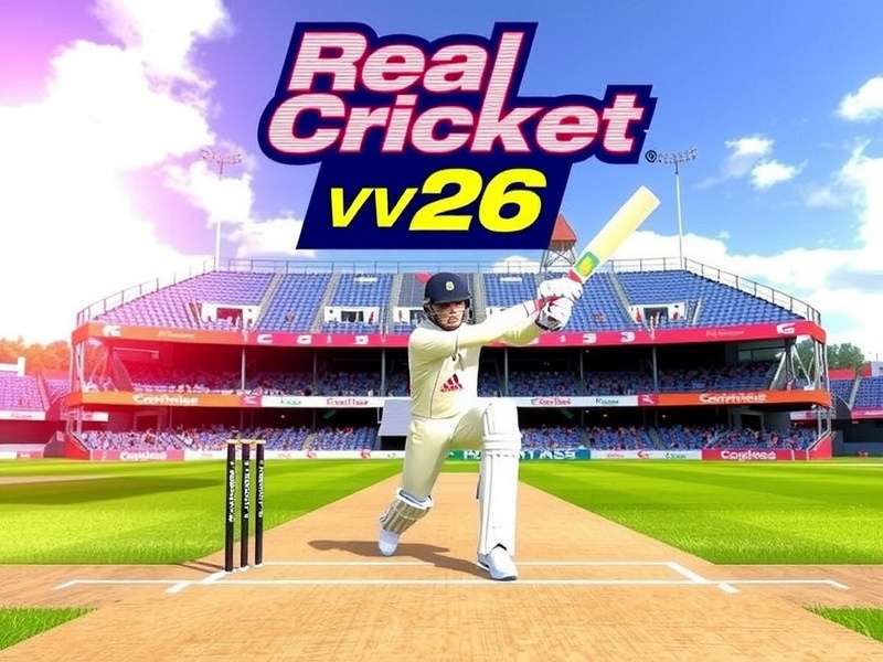Real Cricket 26 V2 Gameplay Screenshot