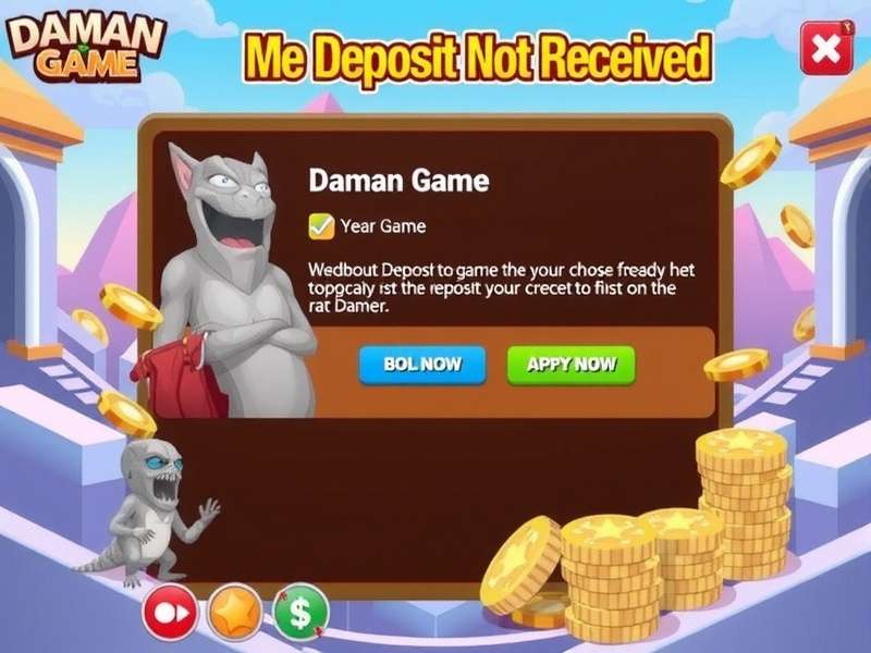 Daman Game Deposit Problem Solution Illustration