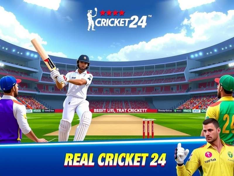 Real Cricket 24 Gameplay Screenshot on PC