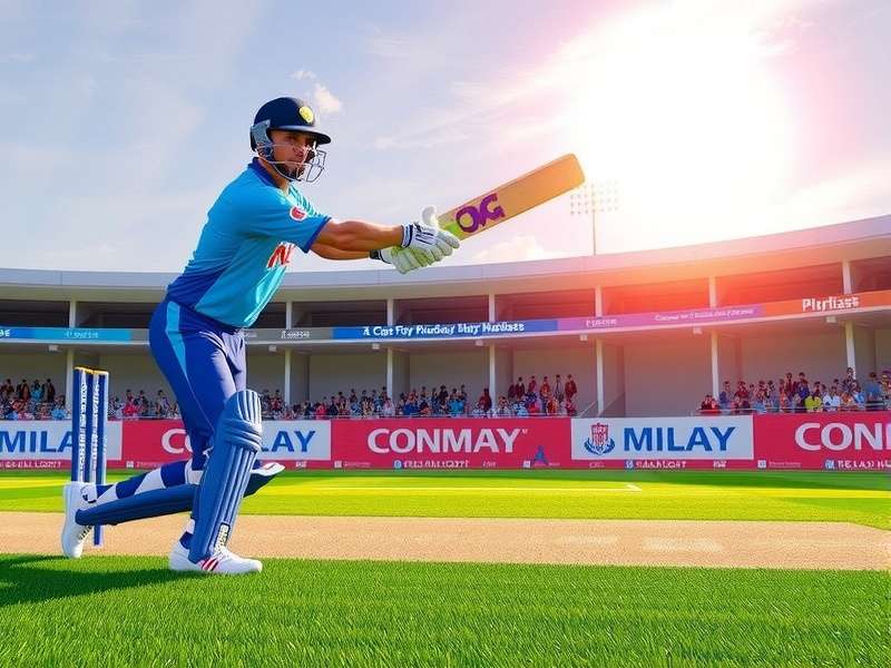 Real Cricket 24 PC Game Screenshot showing advanced cricket gameplay interface