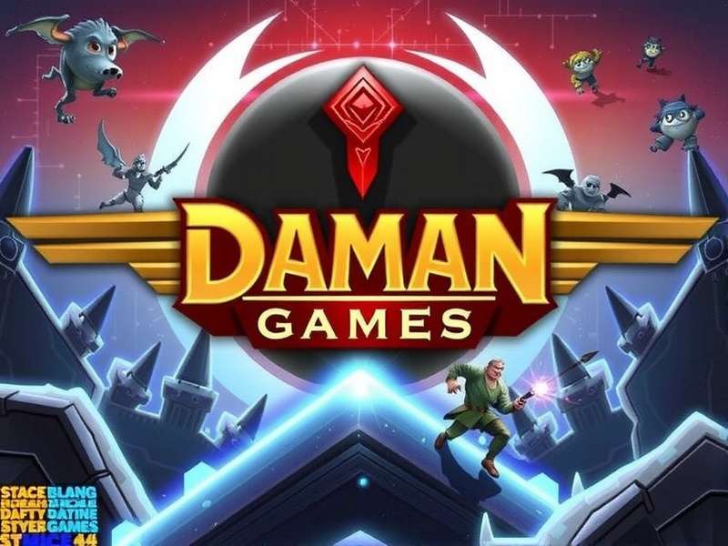 Daman Games interface showing multiple game options