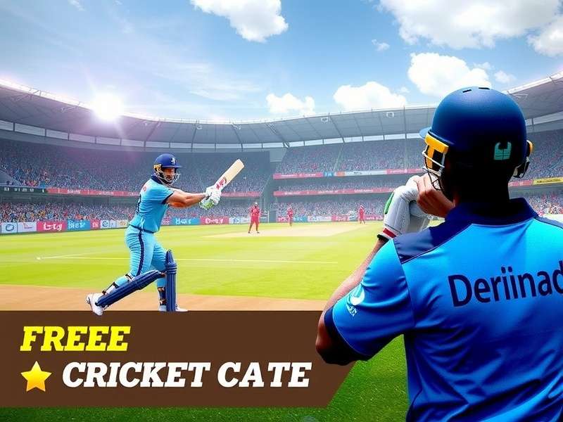 Real Cricket 25 Game – intense mobile cricket match on the pitch with players and stadium