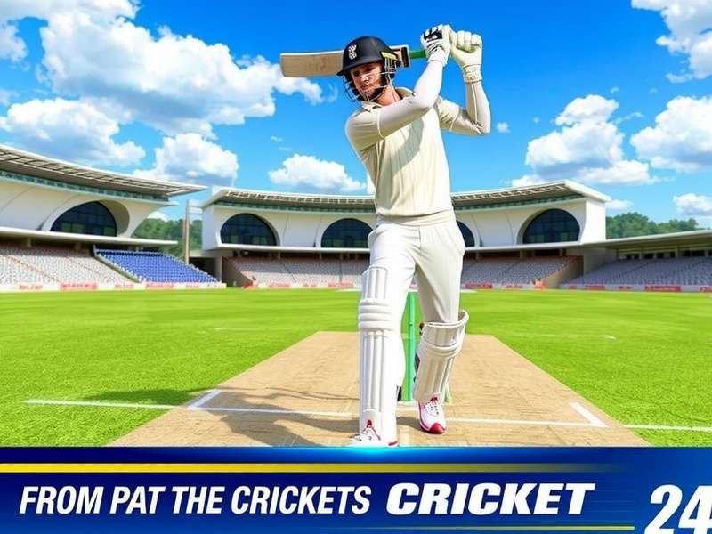 Real Cricket 24 New Update - Gameplay screenshot showing latest features for Indian players
