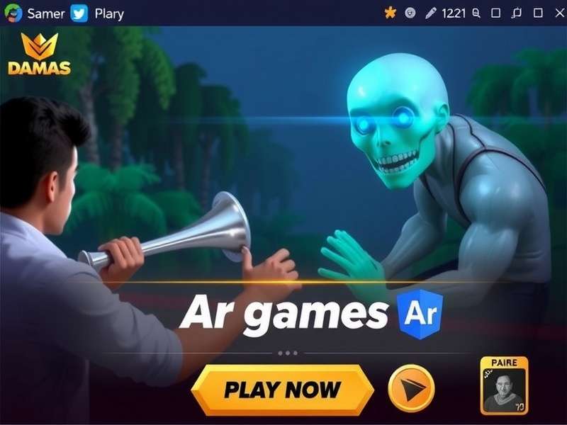 Daman Game AR Wallet withdrawal guide banner showing wallet interface and withdrawal steps