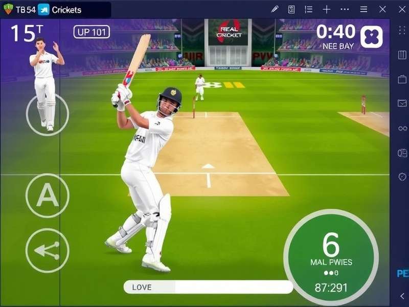 Real Cricket 24 PC Gameplay Screenshot - Download Kare Daman Games Se