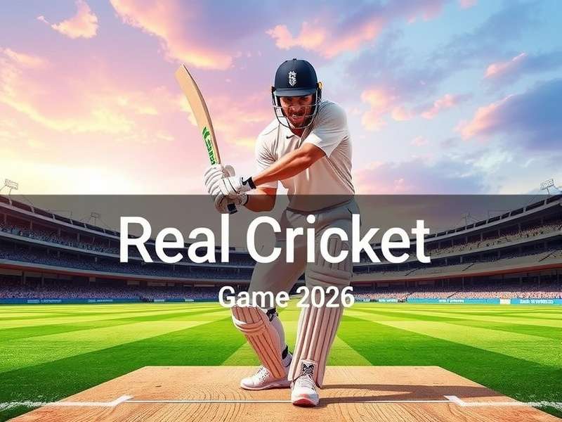 Real Cricket Game 2026 gameplay at Eden Gardens stadium with realistic graphics