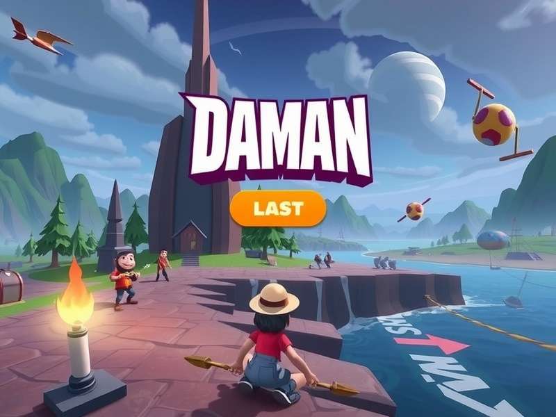 Daman App gaming hub dashboard on mobile and laptop
