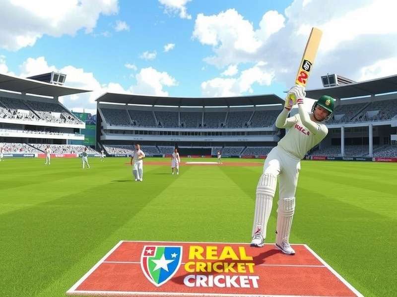 Real Cricket 25 Trailer – official poster featuring Indian cricket stars and next-gen gameplay